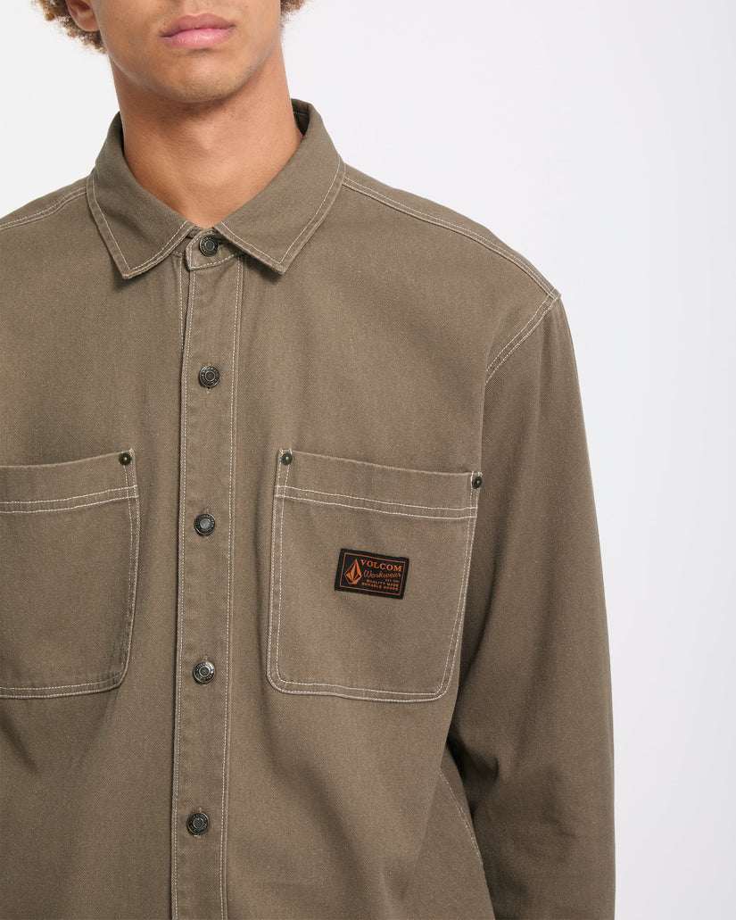 Volcom - Levelstone Shirt | Earth