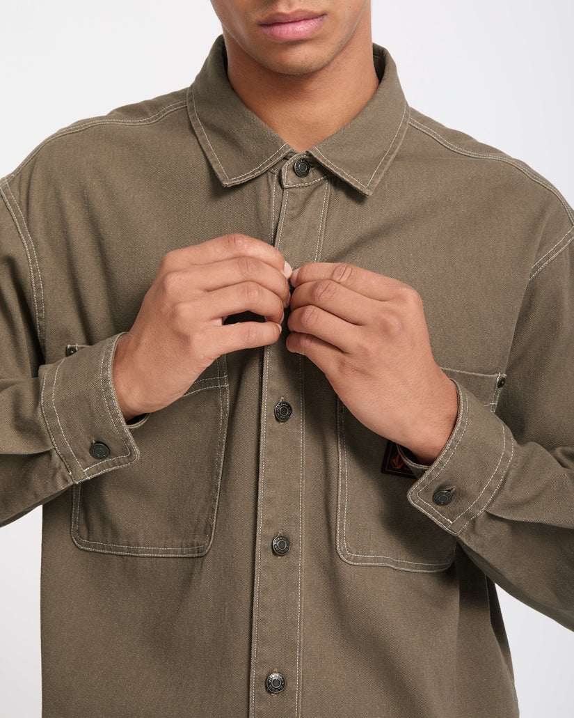 Volcom - Levelstone Shirt | Earth