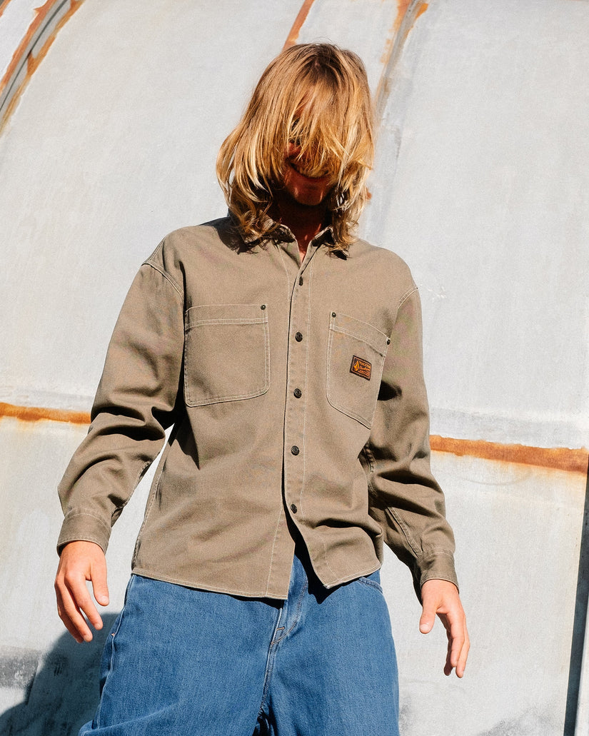 Volcom - Levelstone Shirt | Earth