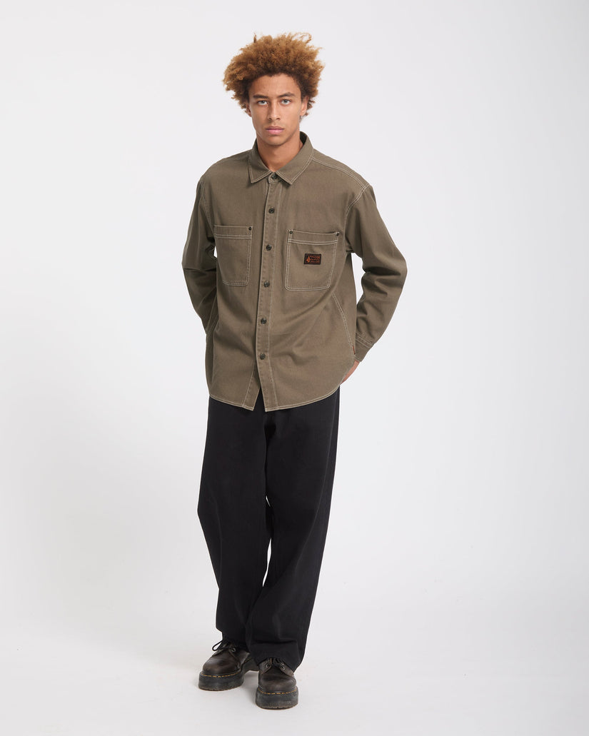 Volcom - Levelstone Shirt | Earth