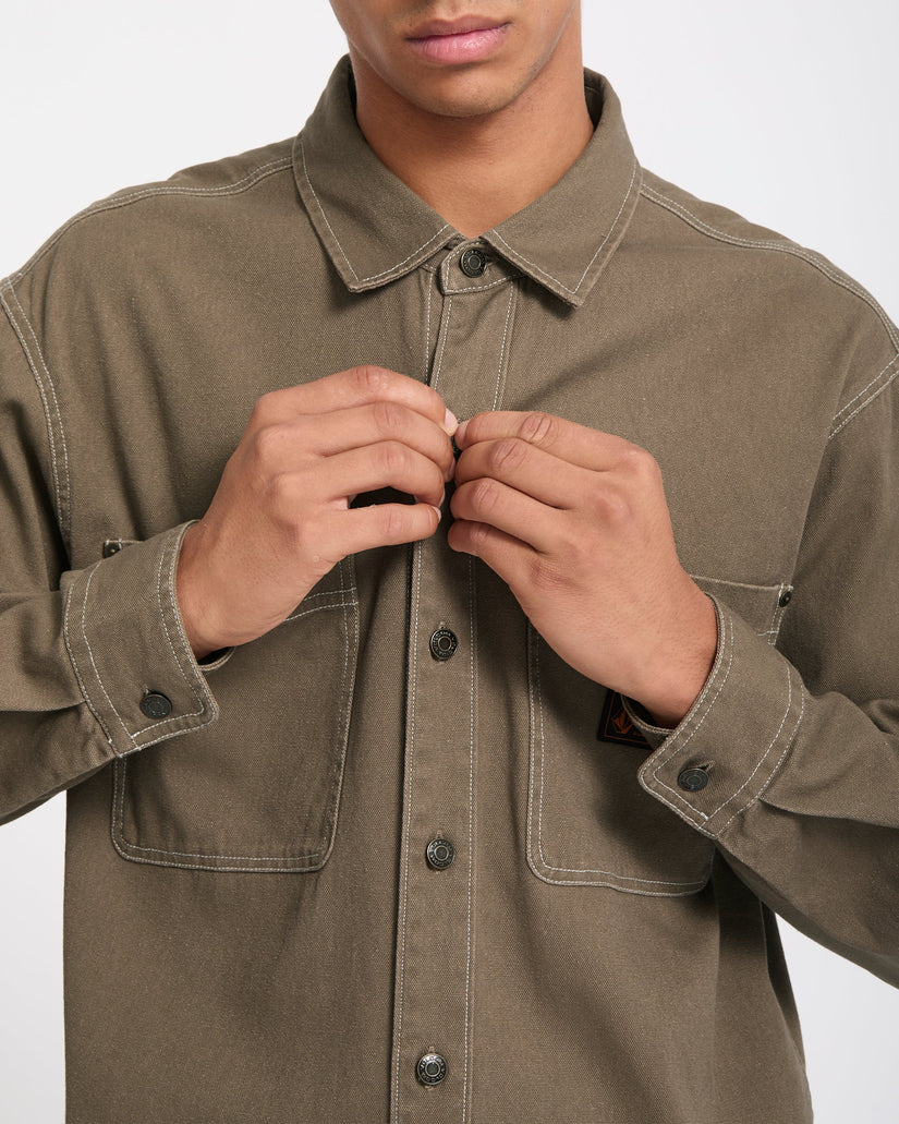 Volcom - Levelstone Shirt | Earth