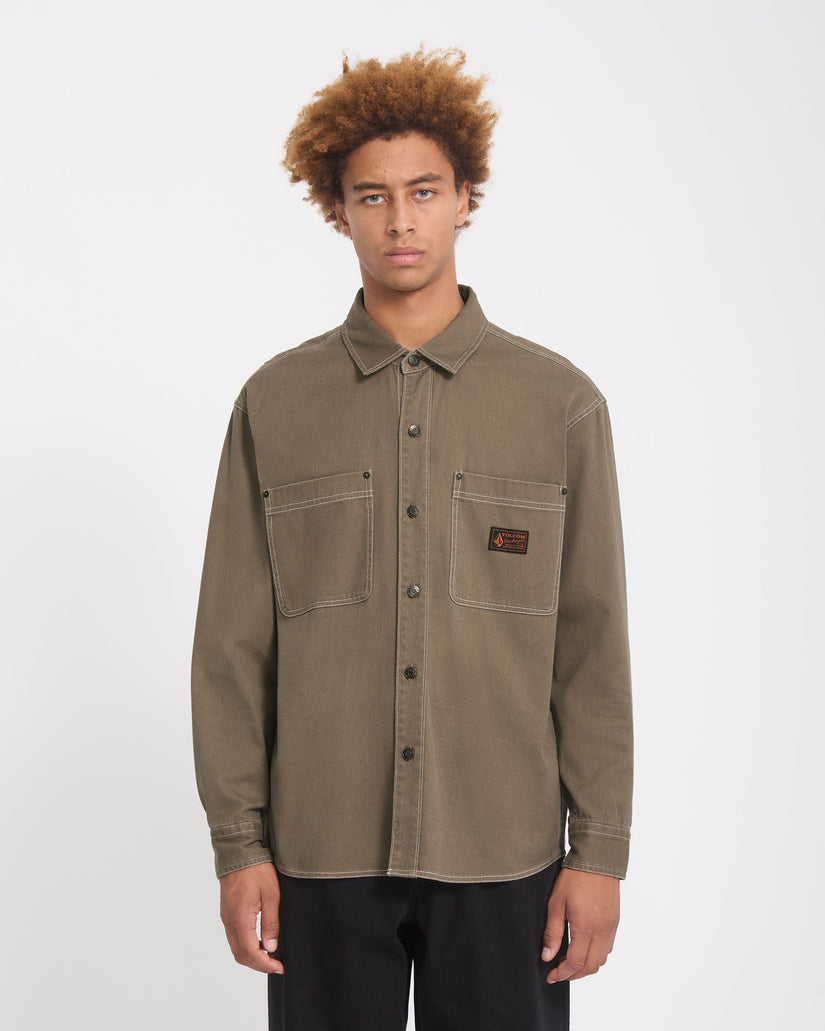 Volcom - Levelstone Shirt | Earth