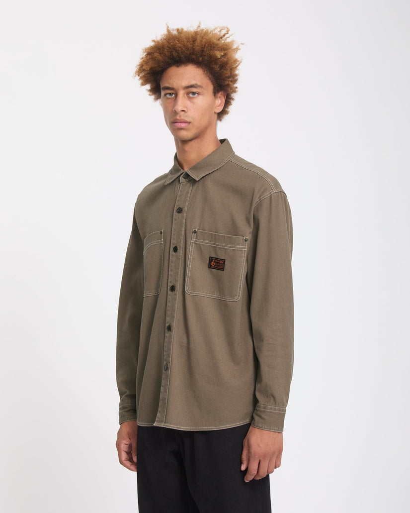 Volcom - Levelstone Shirt | Earth