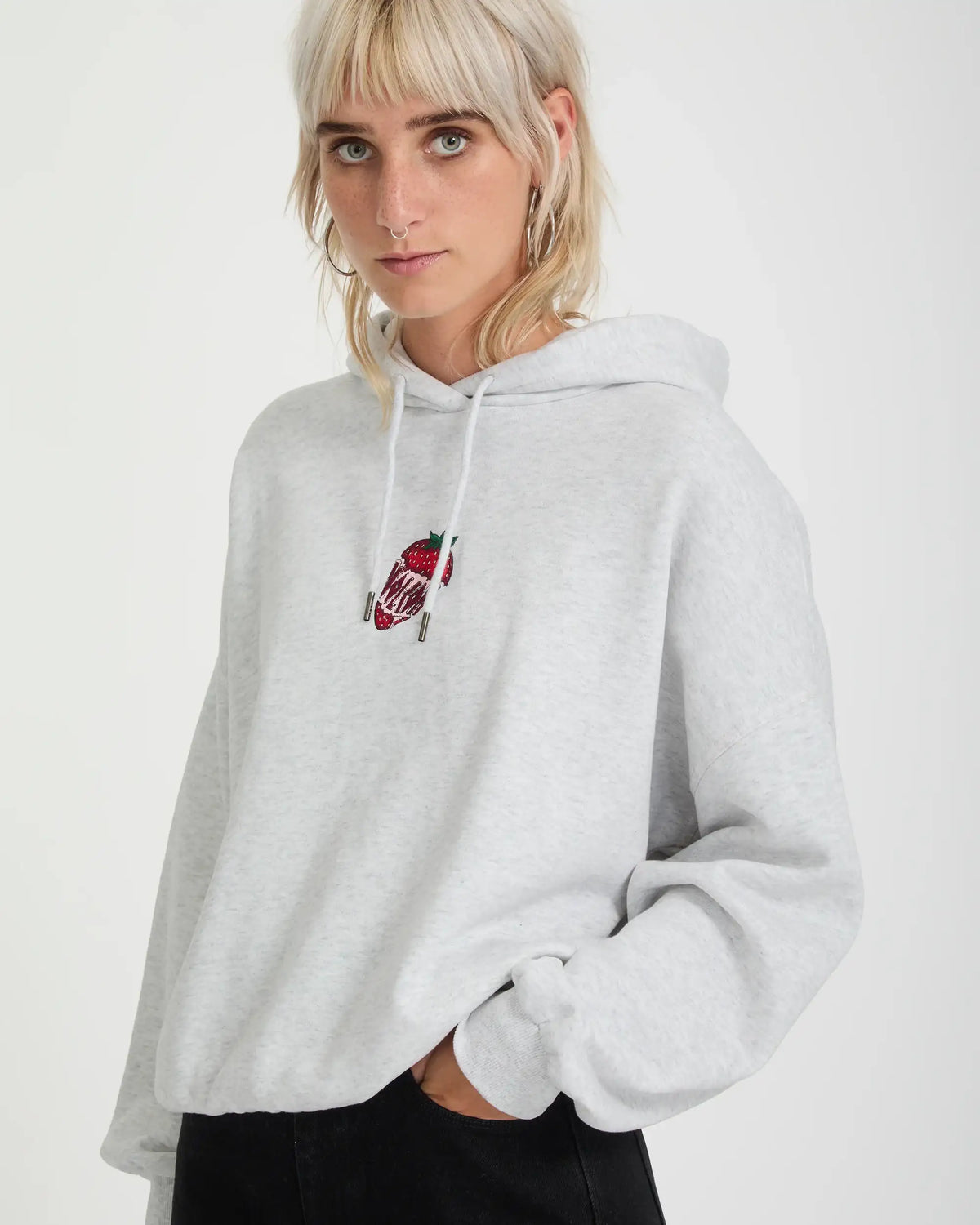 Volcom - Eyeson Hoodie | Bone Heather