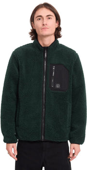 Volcom - Muzzer Fuzzar Zip| Scarab