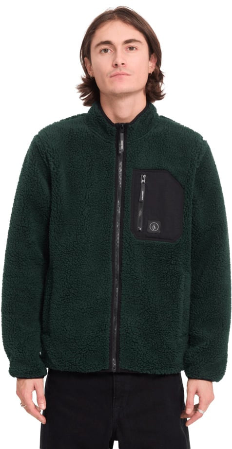 Volcom - Muzzer Fuzzar Zip| Scarab