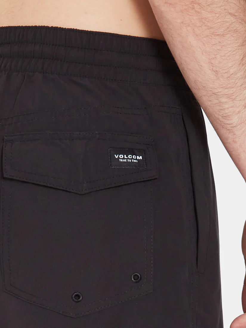 Volcom | Lido Solid Trunk 16" | Black
