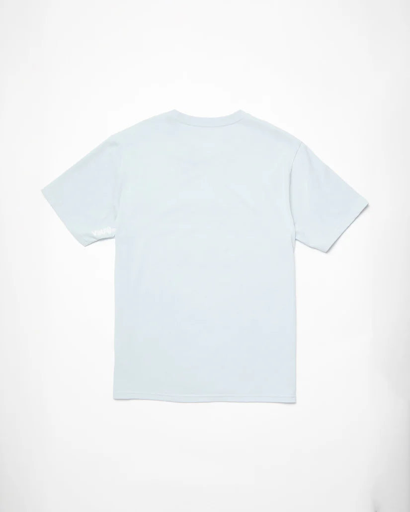 Volcom | Stone Blanks Basic Tee | Carolina Blue