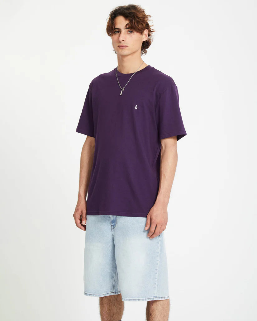 Volcom | Stone Blanks Basic Tee | Grape