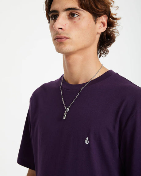 Volcom | Stone Blanks Basic Tee | Grape