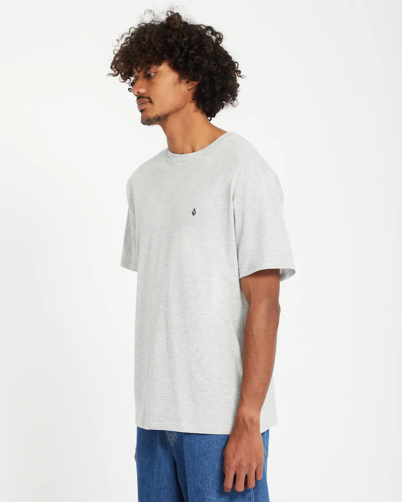 Volcom | Stone Blanks Basic Tee | Heather Grey