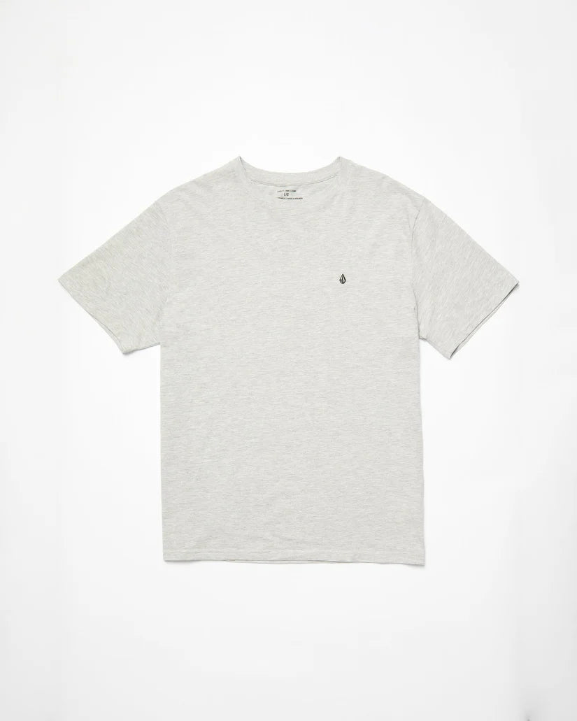Volcom | Stone Blanks Basic Tee | Heather Grey