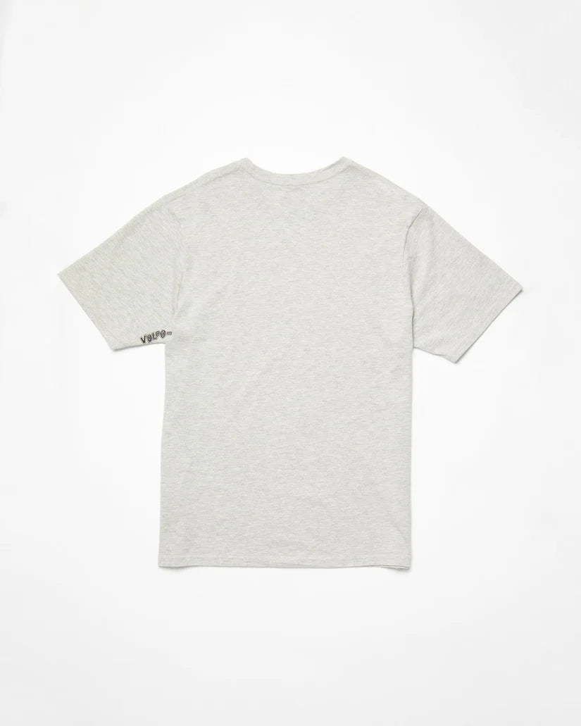 Volcom | Stone Blanks Basic Tee | Heather Grey