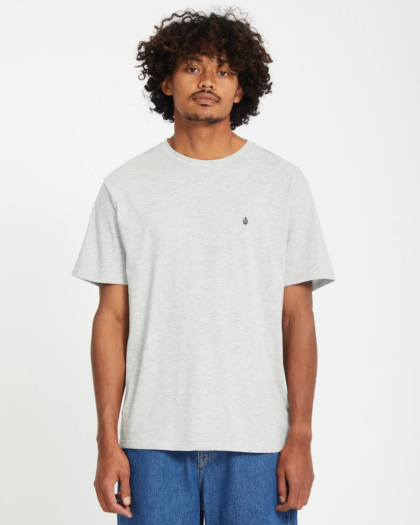 Volcom | Stone Blanks Basic Tee | Heather Grey