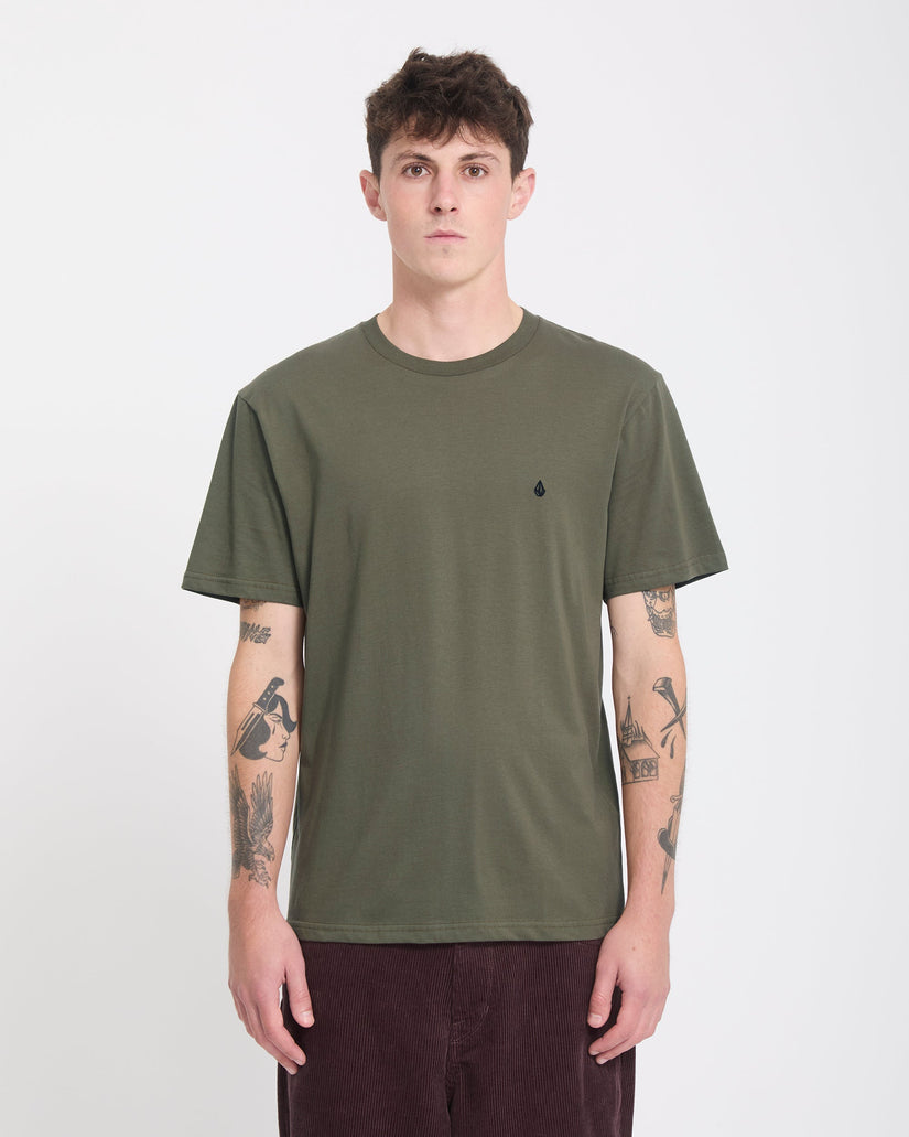 Volcom - Stone Blanks Tee | Winter Moss