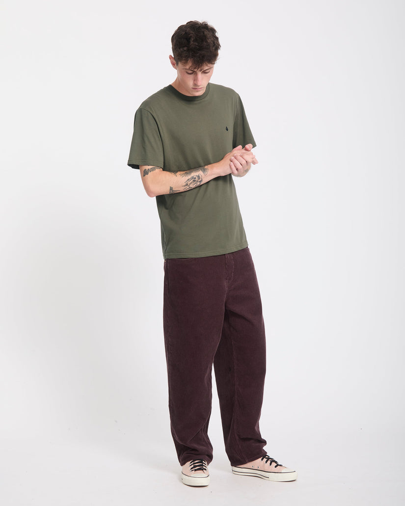 Volcom - Stone Blanks Tee | Winter Moss