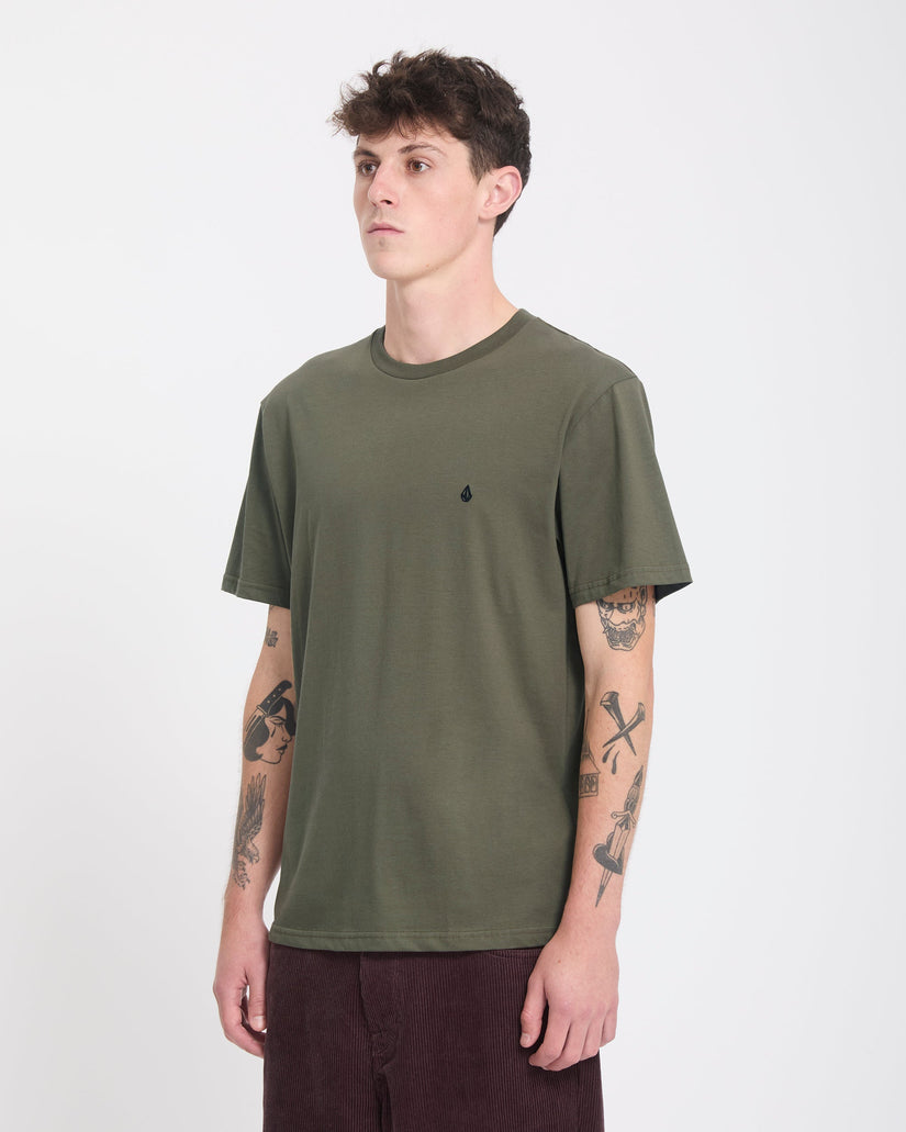 Volcom - Stone Blanks Tee | Winter Moss