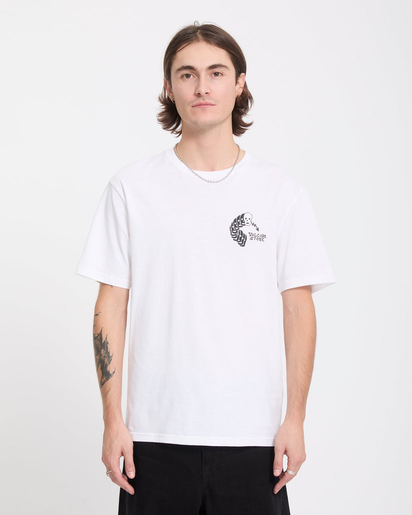 Volcom - Felix Skull Tee | White