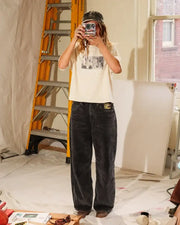 Volcom - FA Ozzy Corduroy Pant | Light Acid Black