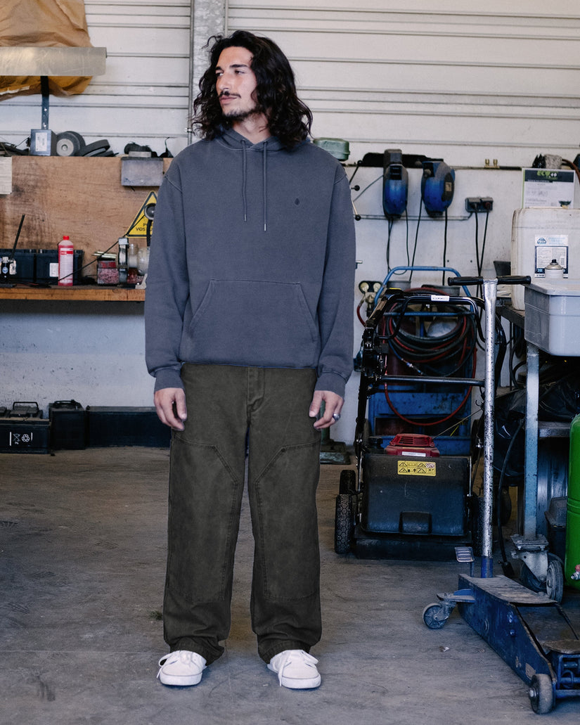Volcom - Single Stone Hoodie | Storm Blue