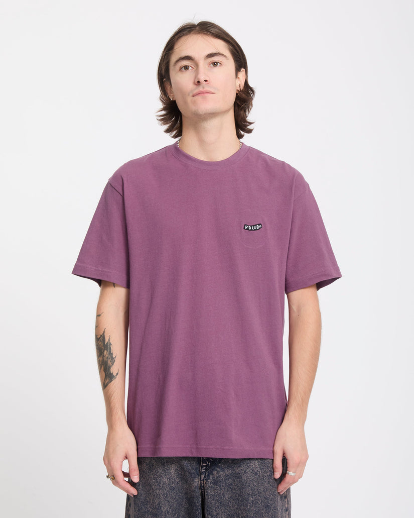 Volcom - Pistol Stone Tee | Orchid