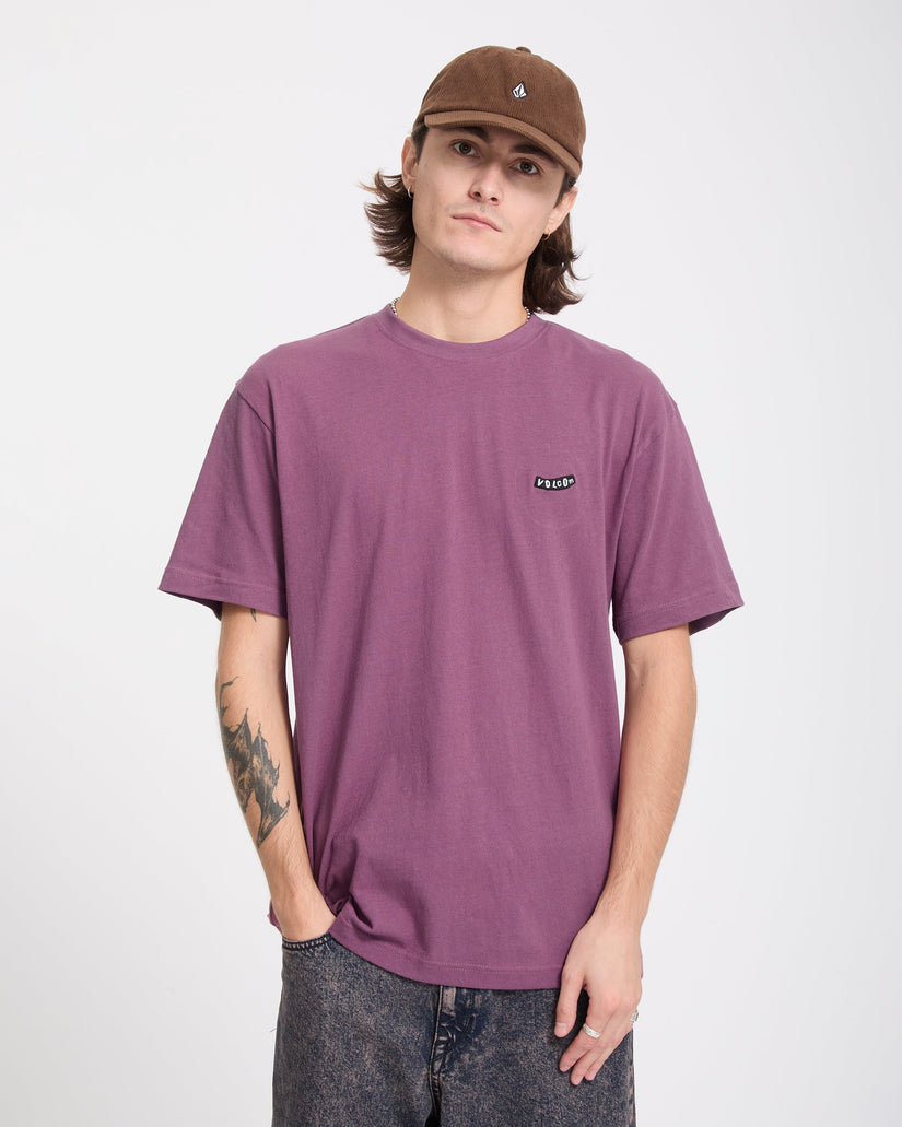 Volcom - Pistol Stone Tee | Orchid