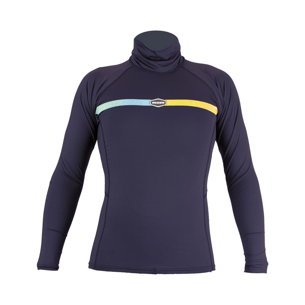 Alder - Mens Cruz Long Sleeve Rash Vest | Navy
