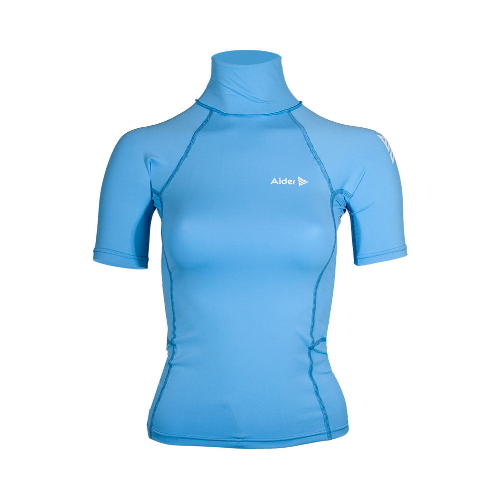 Alder - Womens Cruz Rash Vest | Light Blue
