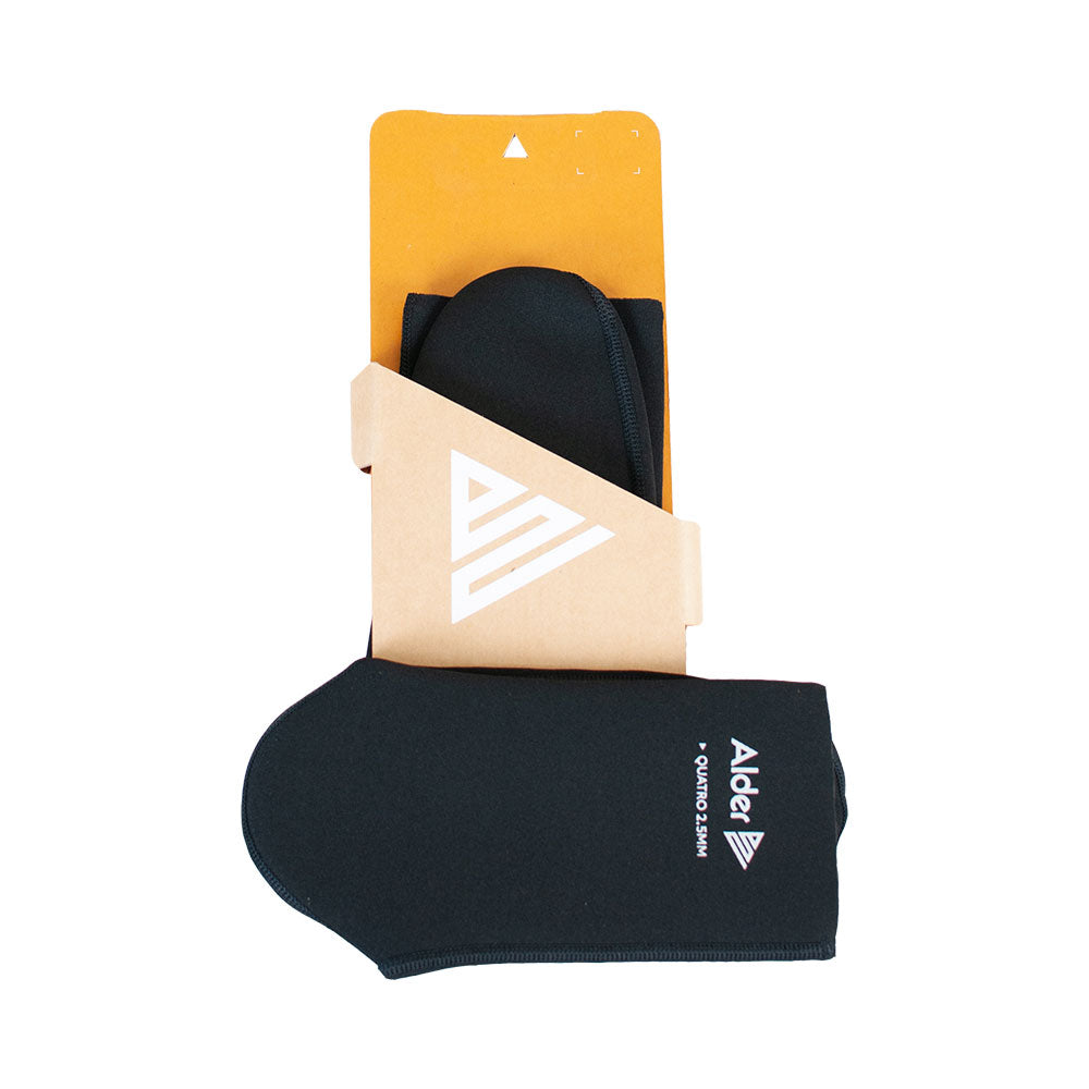 Alder - Junior Quatro 2.5mm Neoprene Socks F/L | Black