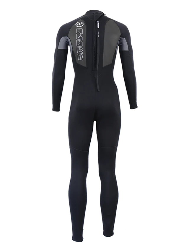 Alder - Men’s Impact 3/2 Wetsuit | Black/Grey