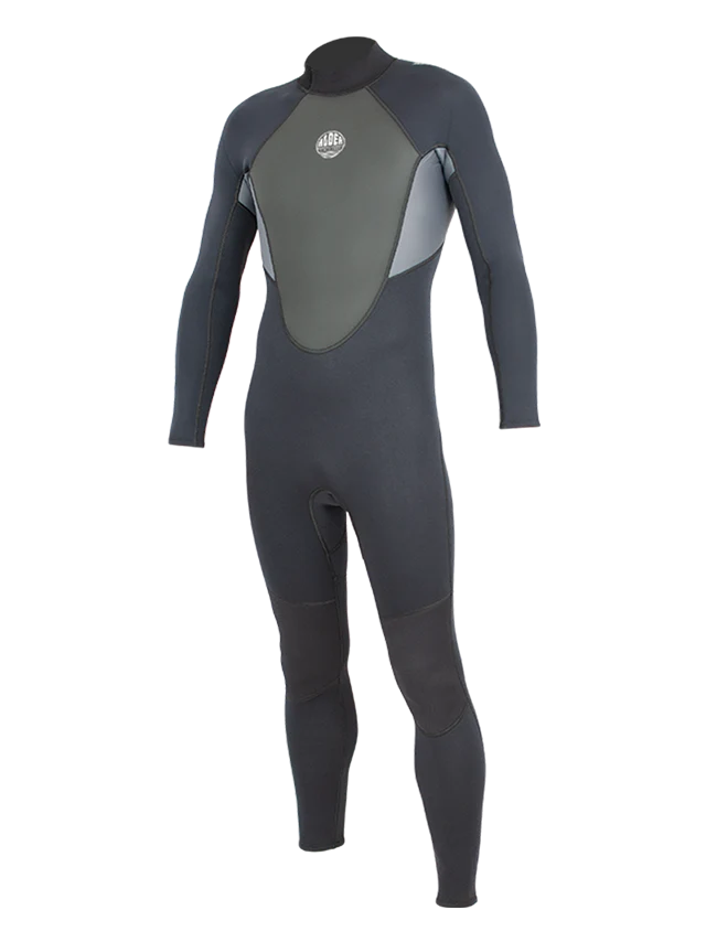 Alder - Men’s Impact 3/2 Wetsuit | Black/Grey