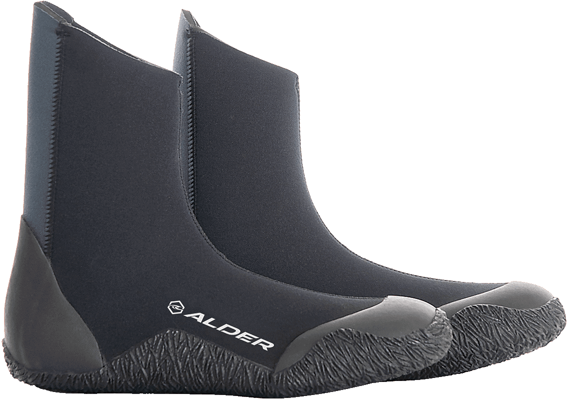 Alder - Edge 5mm Round Toe Boot | Black -  - Married to the Sea Surf Shop - 