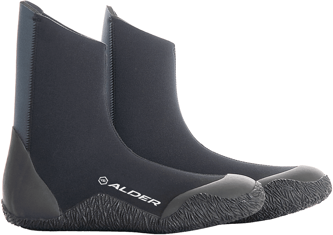 Alder - Junior Edge 5mm Round Toe Boot | Black -  - Married to the Sea Surf Shop - 