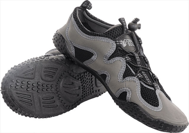 Alder - Mens Coral Soul Beach Shoe | Grey -  - Married to the Sea Surf Shop - 