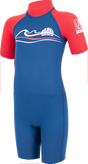 Alder - Toddler Impact 2mm Wetsuit Shortie | Red -  - Married to the Sea Surf Shop - 