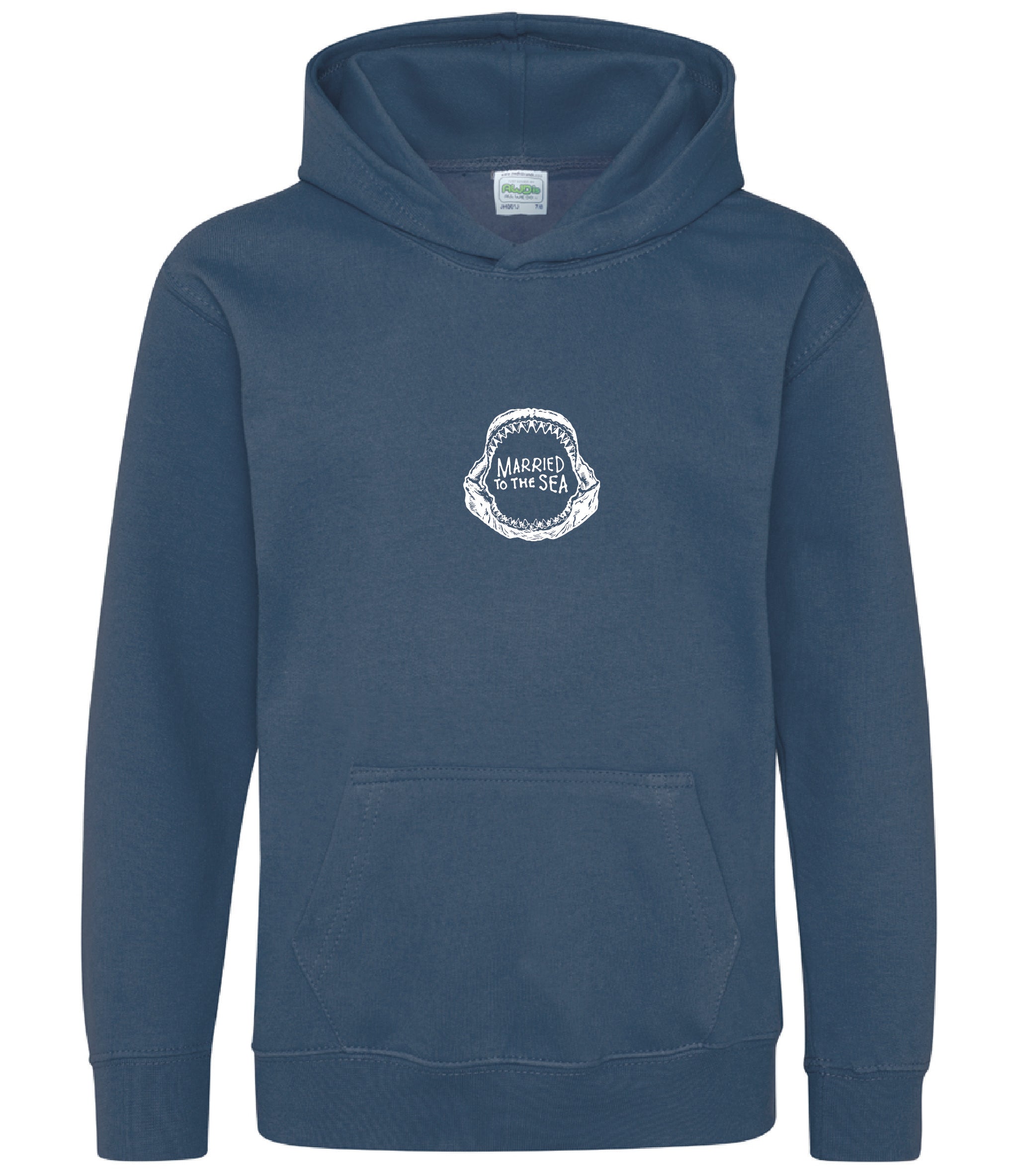 Jaw Kids Airforce Blue Hoodie | Married to the Sea