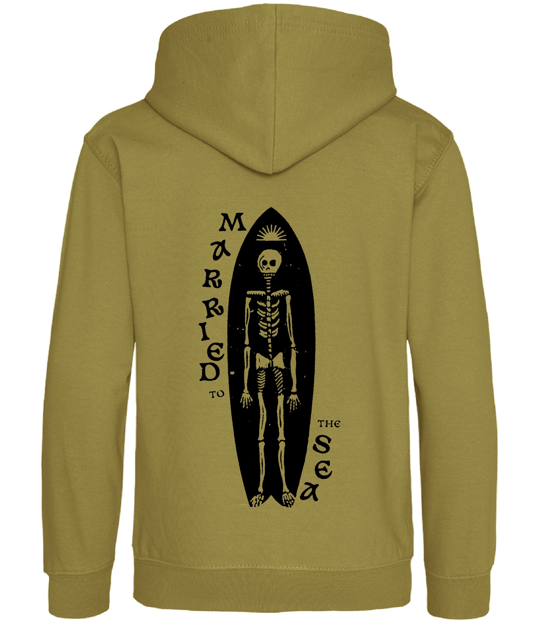 Dead Shred Kids Khaki Hoodie | Married to the Sea