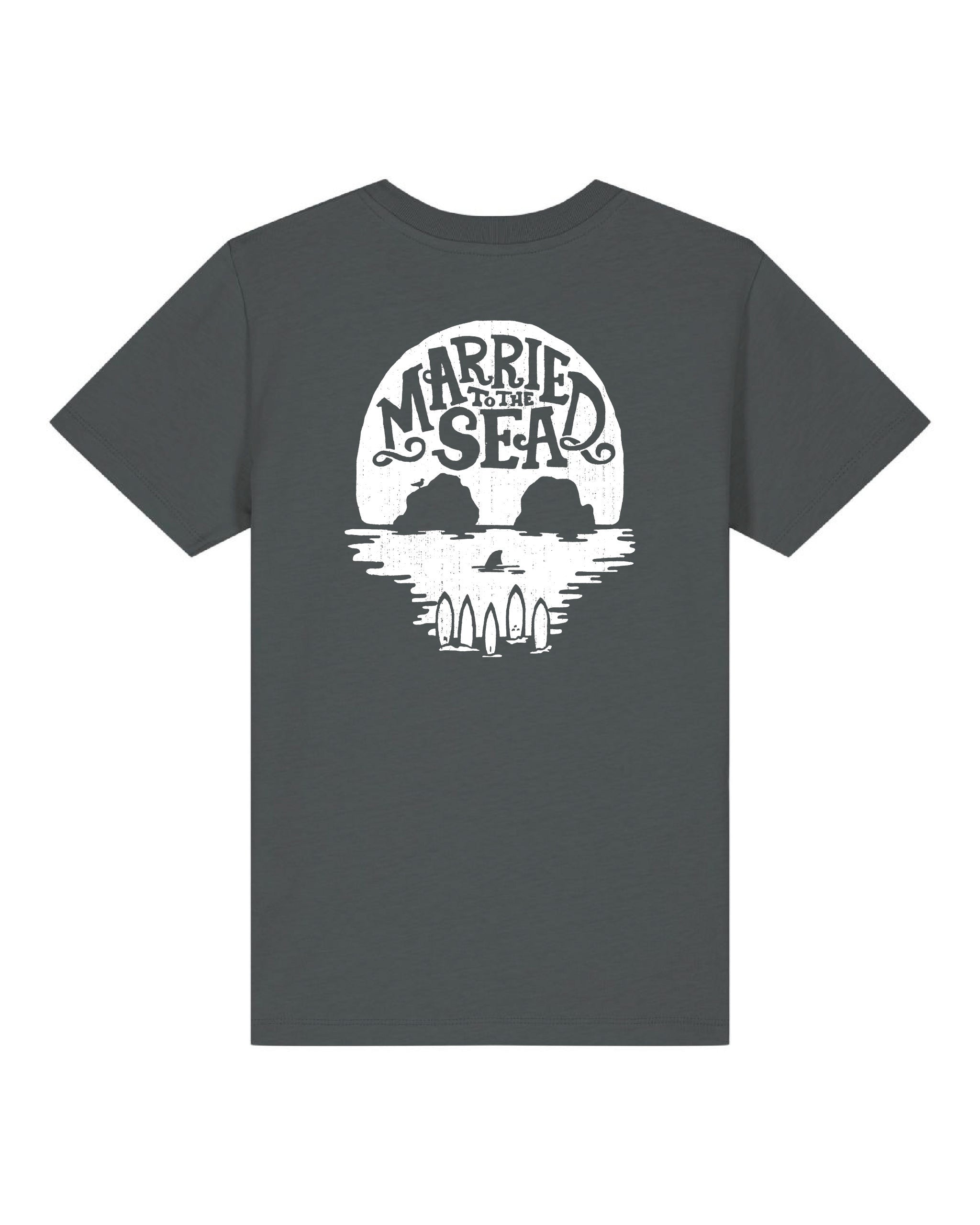 Skull Island Kids Anthracite T-Shirt | Married to the Sea