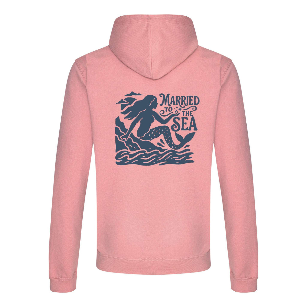 Mermaid Kids Dusty Pink Hoodie | Married to the Sea