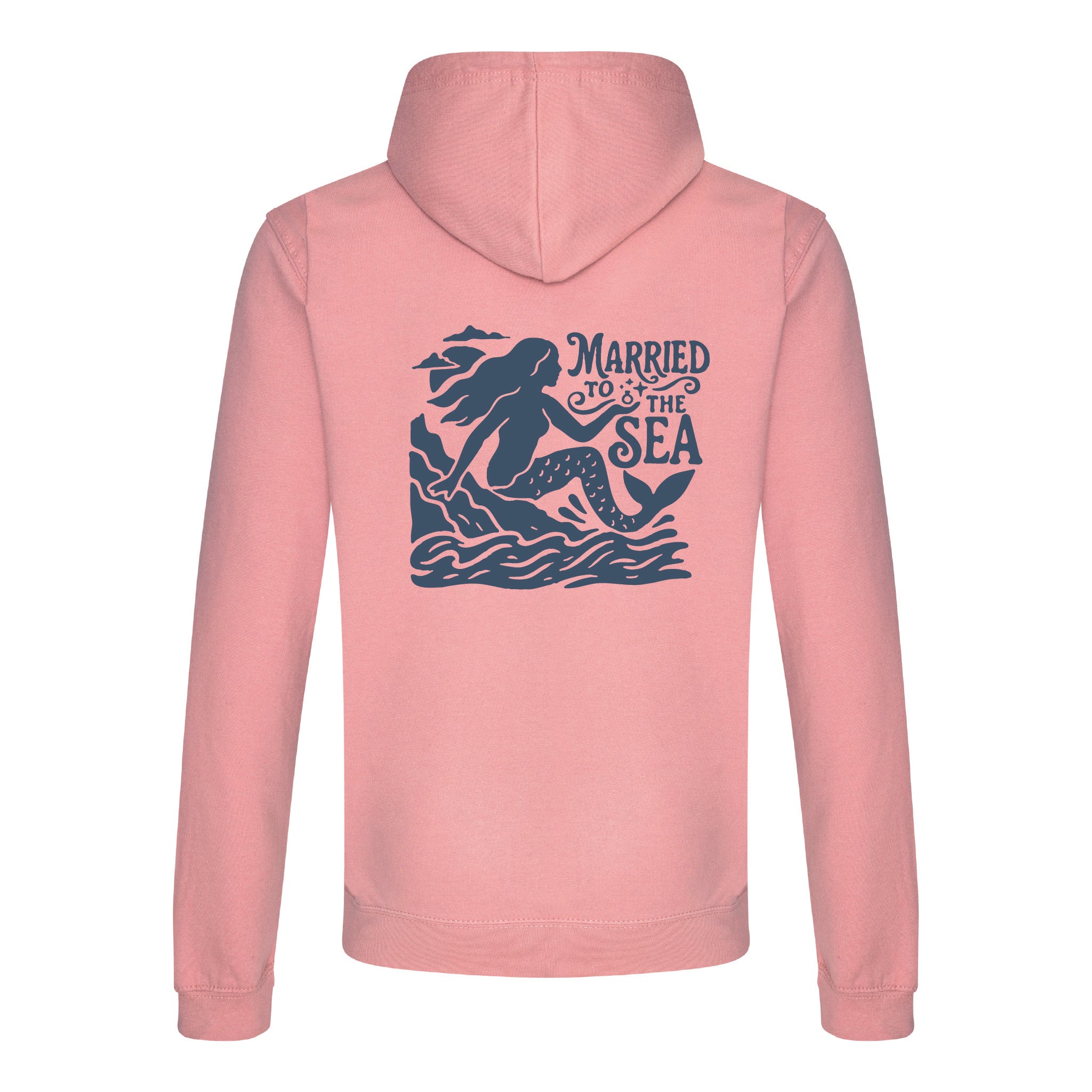 Mermaid Kids Dusty Pink Hoodie | Married to the Sea