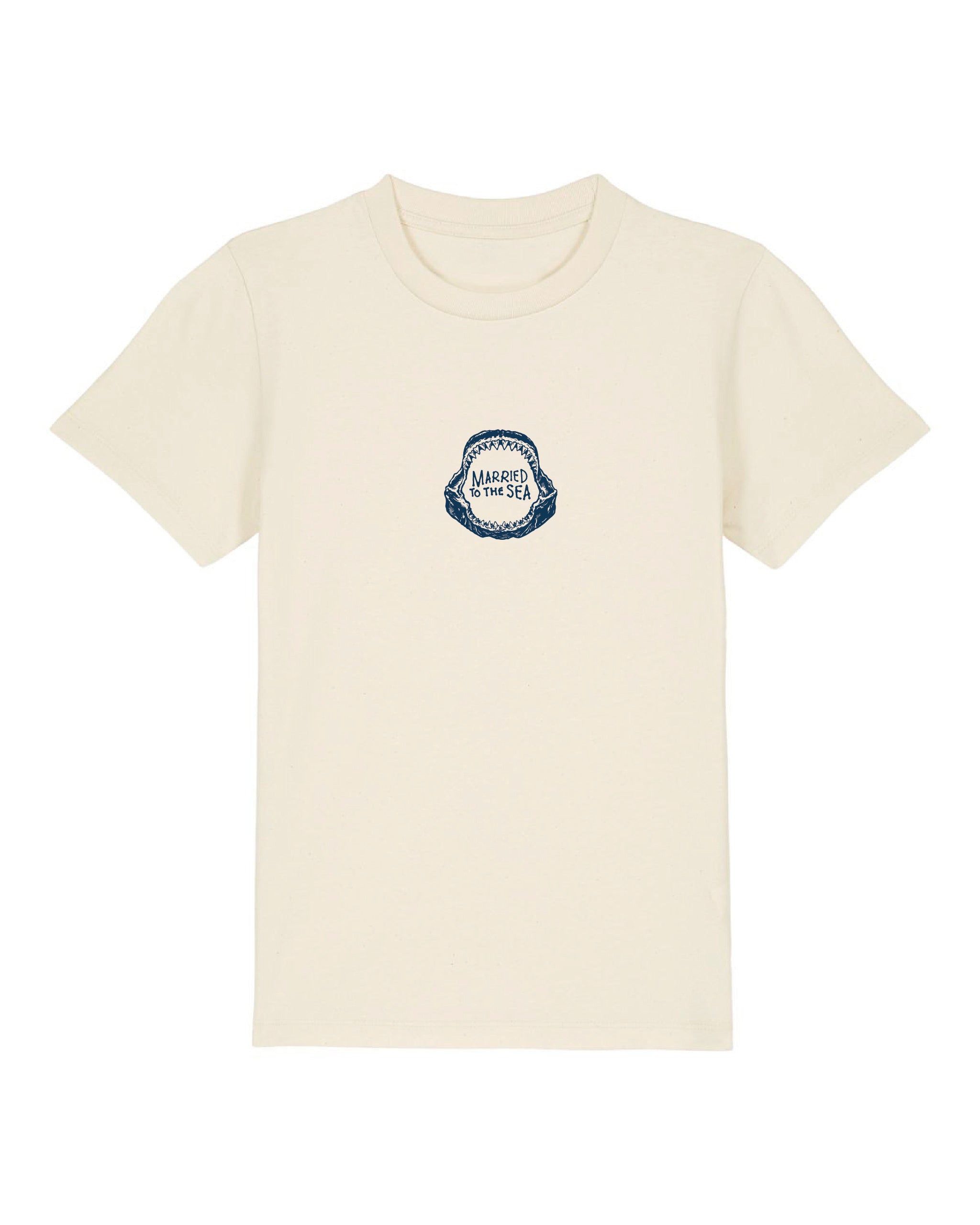 Jaw Kids Natural T-Shirt | Married to the Sea