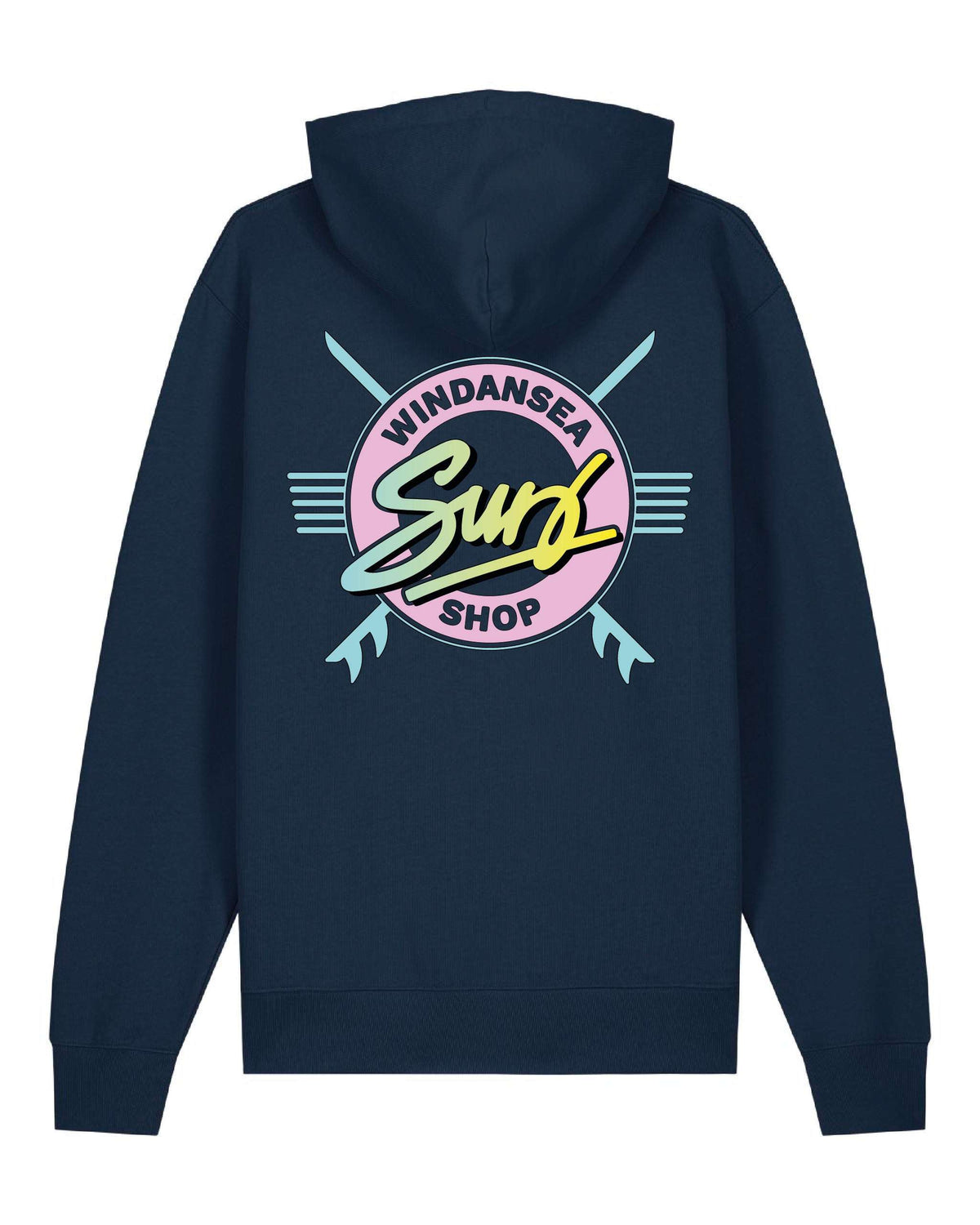 80's Windy Hood | French Navy