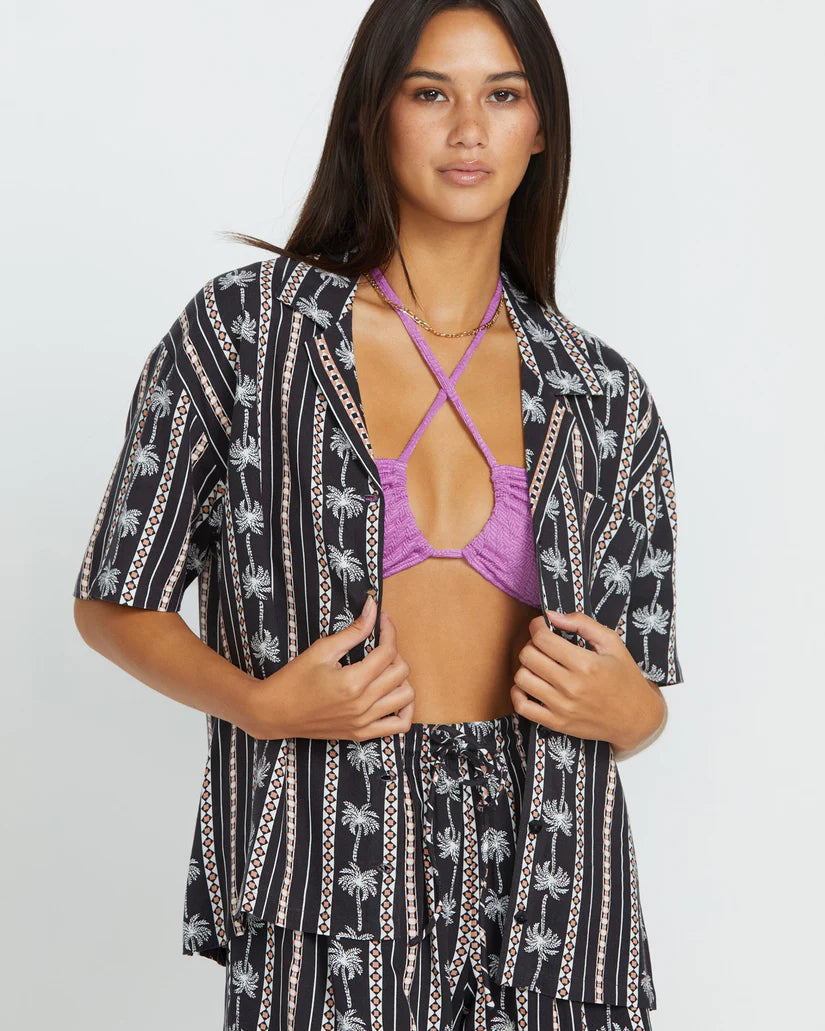 Volcom | Sun Stunner Shirt | Black Combo