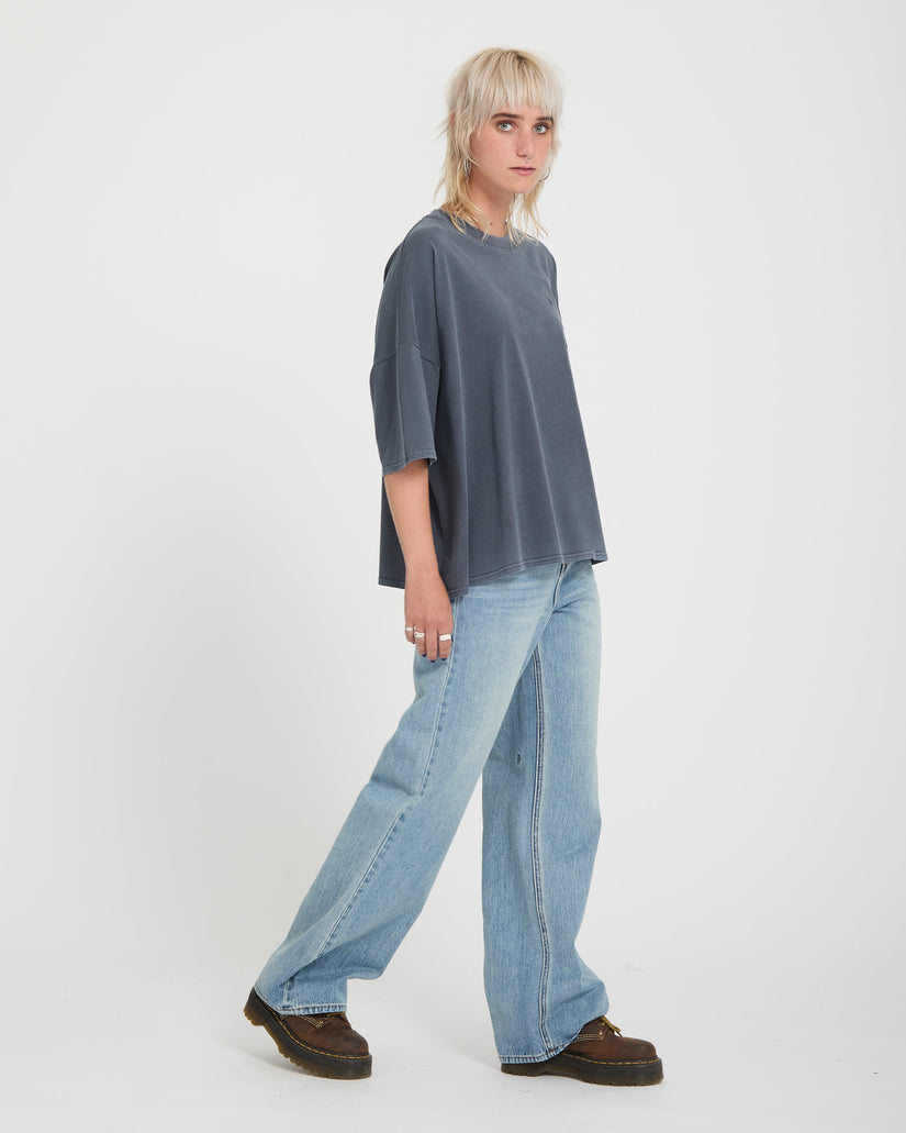 Volcom - STO'N Womens T-shirt | Storm Blue