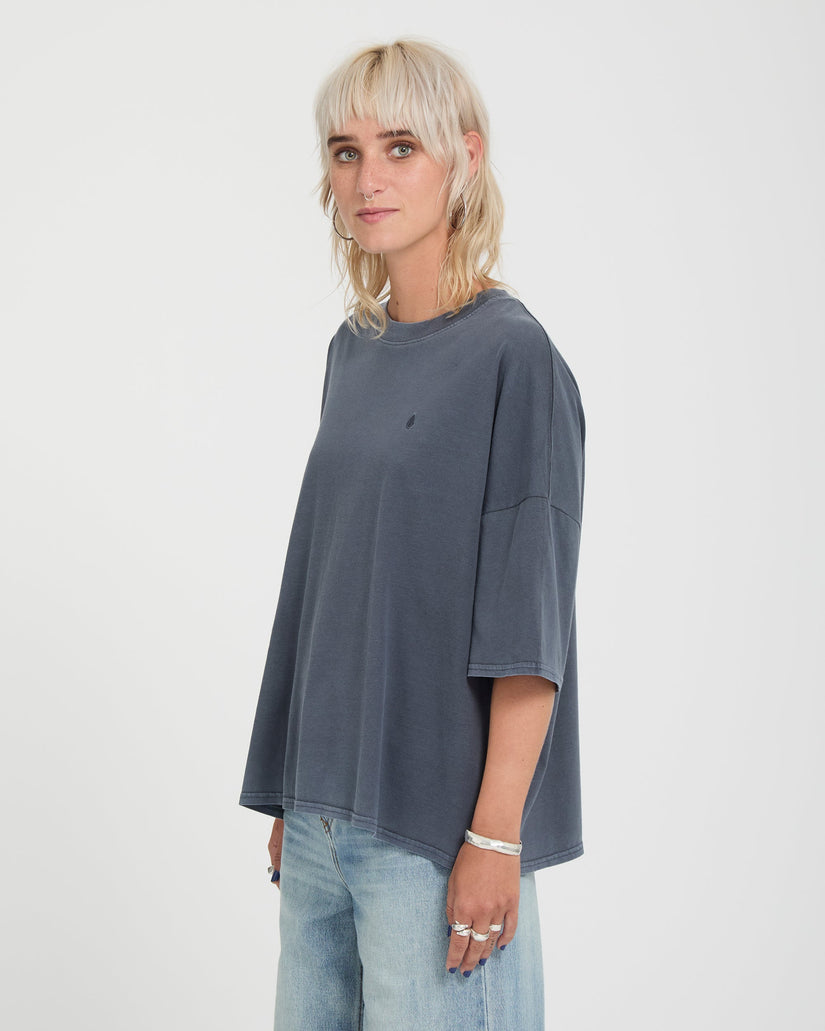 Volcom - STO'N Womens T-shirt | Storm Blue