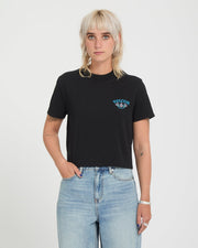 Volcom - Dial Crop Tee | Black