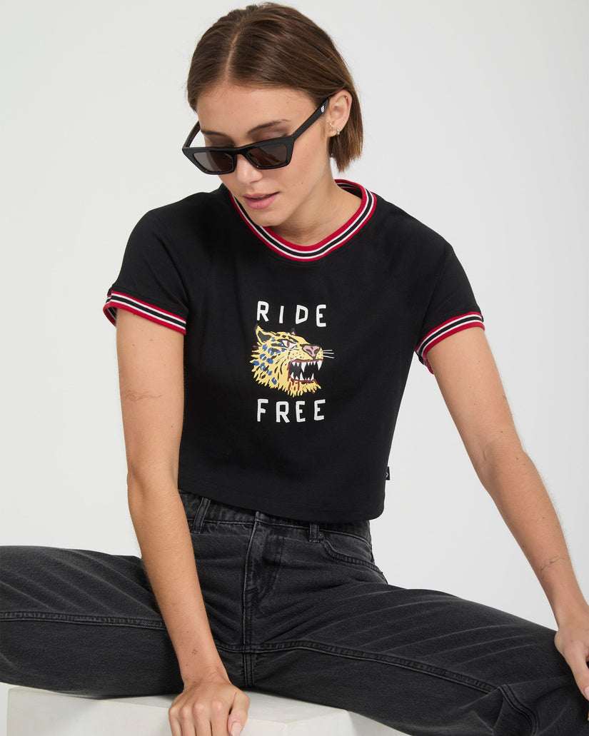 Volcom - Ozzy Womens T-shirt | Black