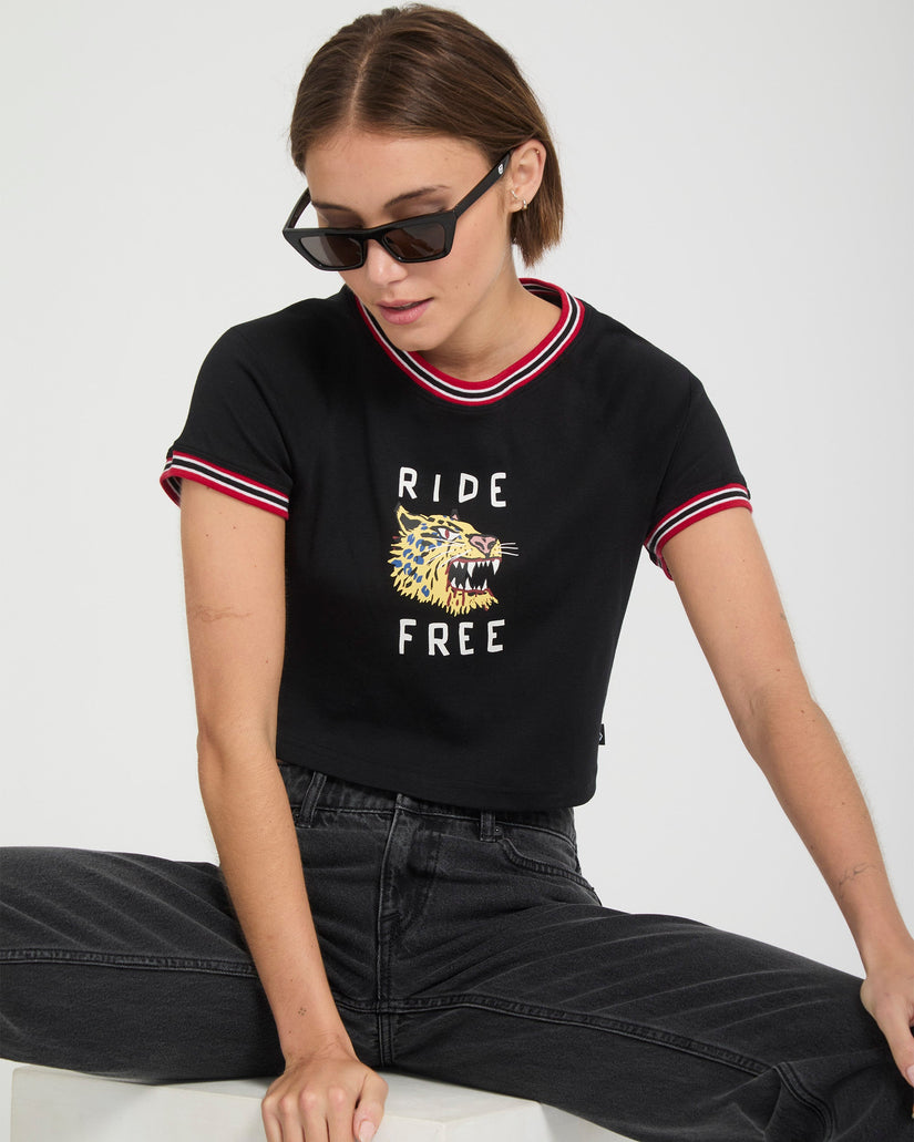 Volcom - Ozzy Womens T-shirt | Black