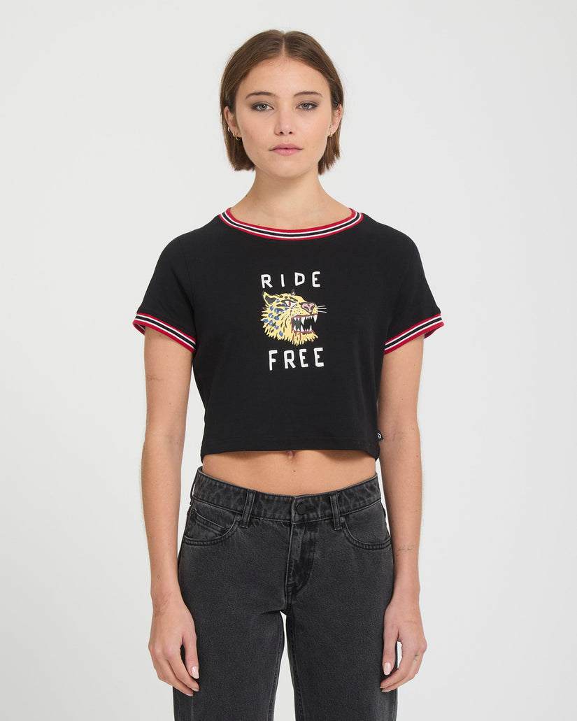 Volcom - Ozzy Womens T-shirt | Black