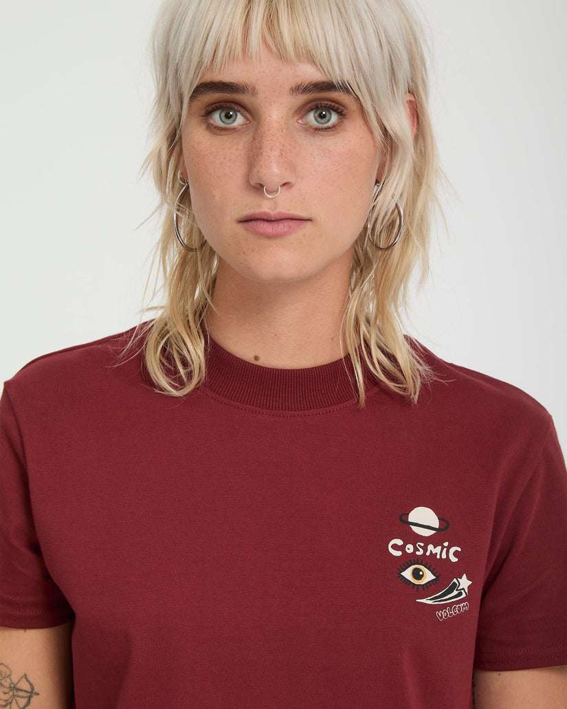 Volcom - Ozzy 2 Womens T-Shirt | Brick